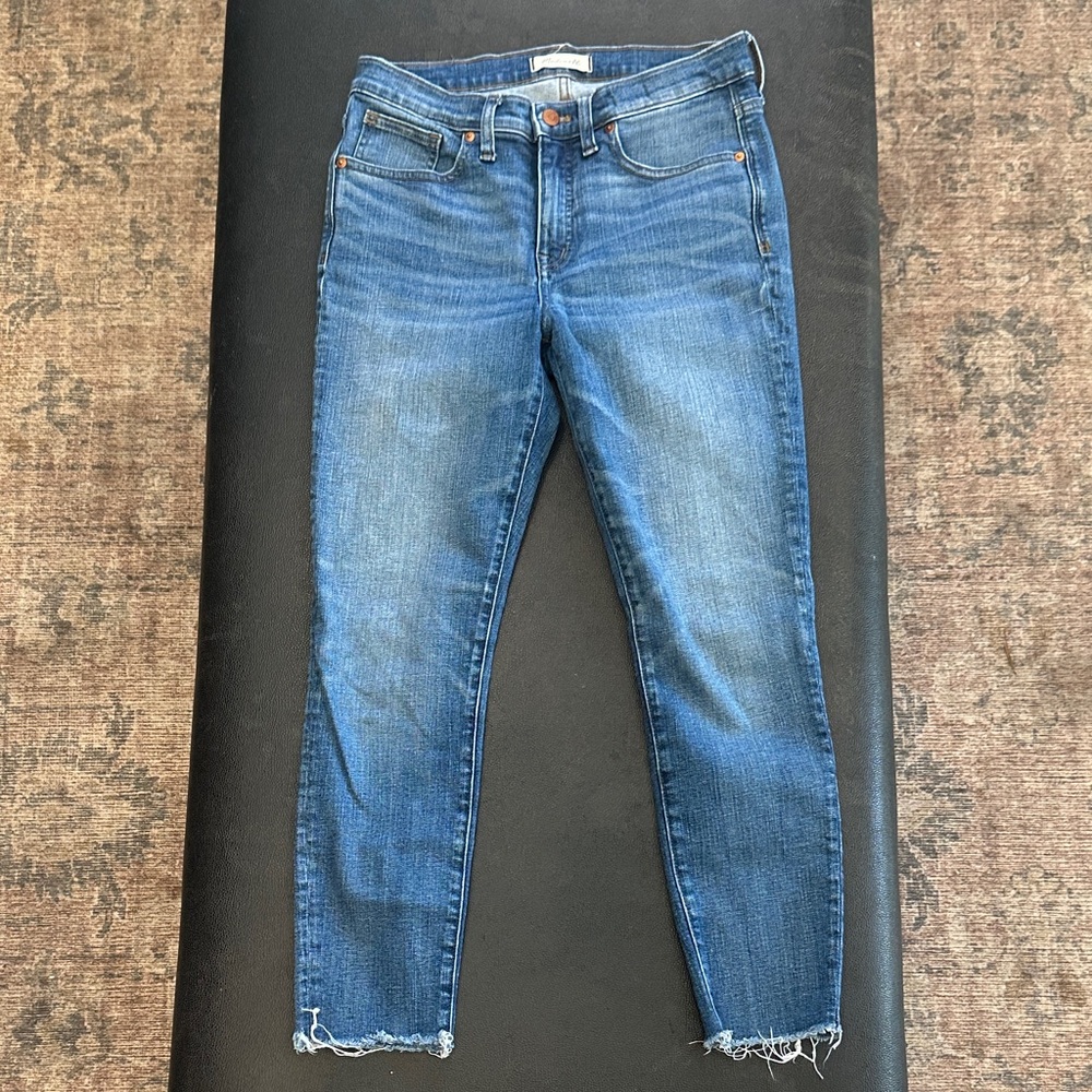 Madewell 9” High-rise Skinny Crop Jeans